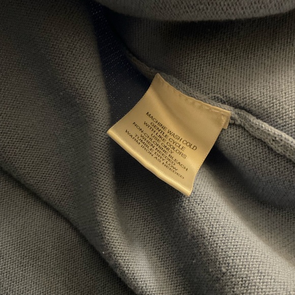 Liz baker petite SMALL CHICO lightweight light blue button up cardigan sweater - Picture 3 of 6